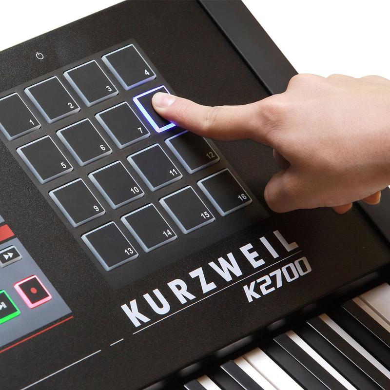 Teclado kurzweil k2700 workstation hammer 88 teclas - Teclado